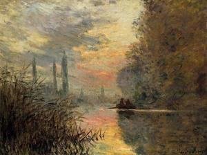 Claude Monet - Evening At Argenteuil