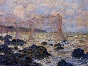 Claude Monet - Fishing Nets At Pourville