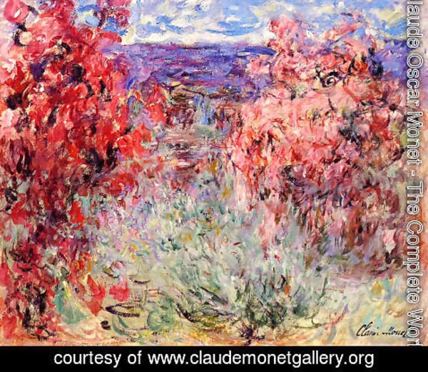 Claude Monet - Flowering Trees Near The Coast