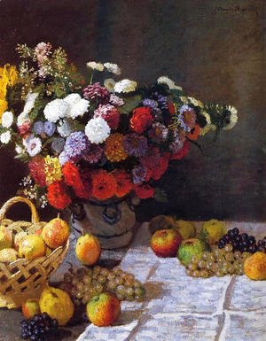 Claude Monet - Flowers And Fruit