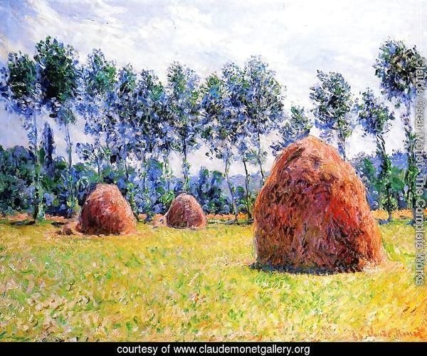 Haystacks At Giverny
