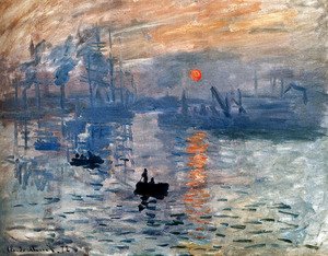 Claude Monet - Impression  Sunrise