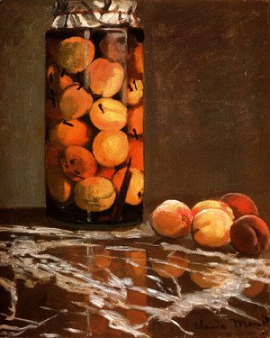 Claude Monet - Jar Of Peaches