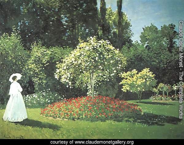 Jeanne Marguerite Lecadre In The Garden