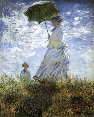 Claude Monet - La Promenade