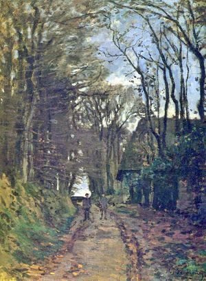 Claude Monet - Lane In Normandy