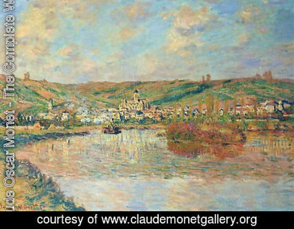 Claude Monet - Late Afternoon In Vetheuil