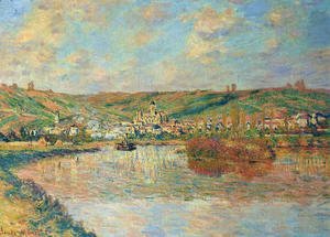 Claude Monet - Late Afternoon In Vetheuil