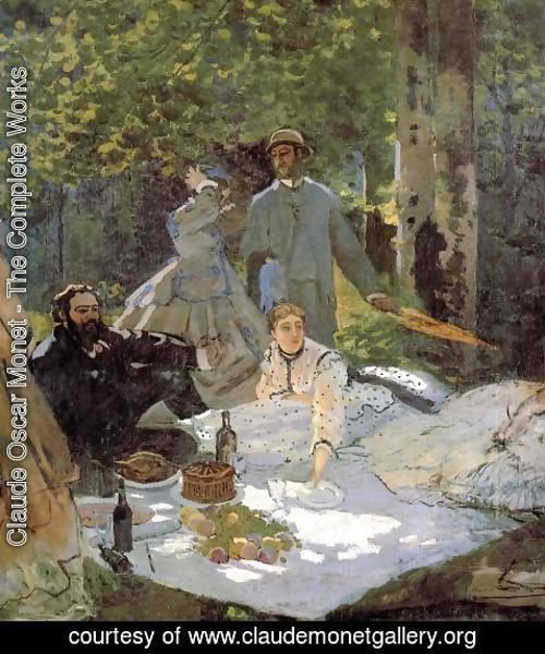 Claude Monet - Luncheon On The Grass