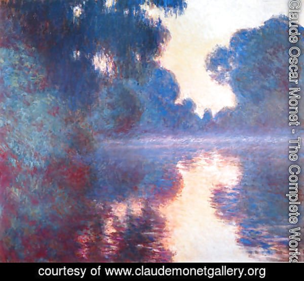 Claude Monet - Morning On The Seine  Clear Weather2