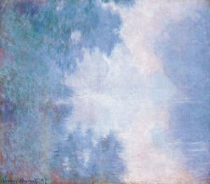 Claude Monet - Morning On The Seine  Mist