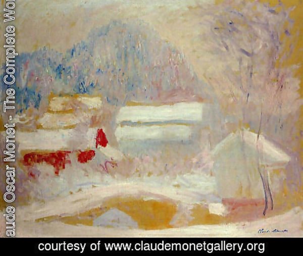 Claude Monet - Norwegian Landscape  Sandviken
