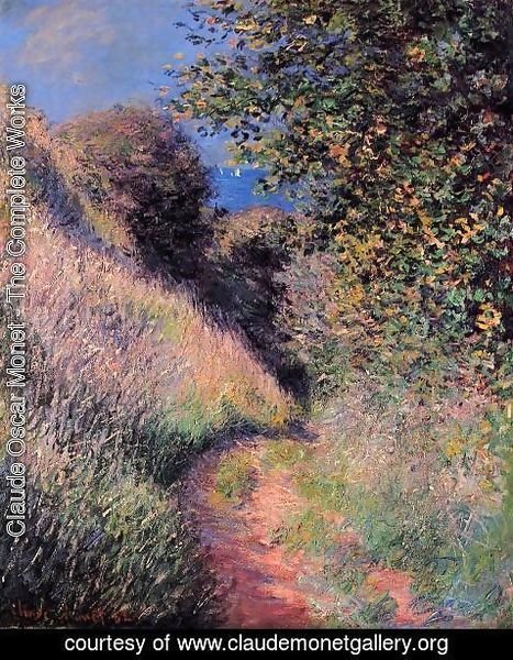 Claude Monet - Path At Pourville