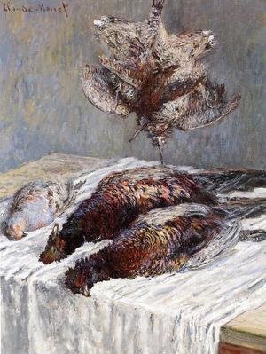 Claude Monet - Pheasants  Woodcocks And Partridges
