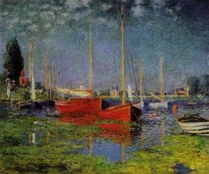 Pleasure Boats At Argenteuil