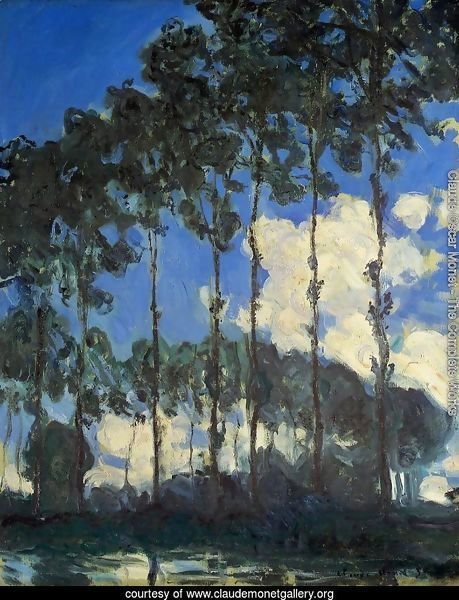 Poplars On The Banks Of The Epte