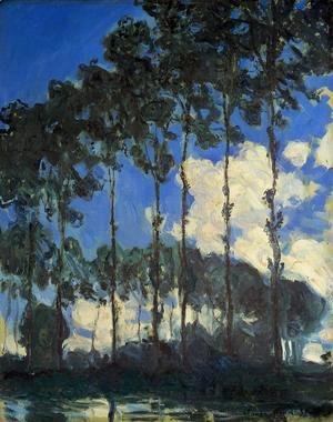 Claude Monet - Poplars On The Banks Of The Epte