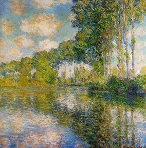Claude Monet - Poplars On The Banks Of The River Epte