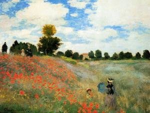 Claude Monet - Poppies At Argenteuil