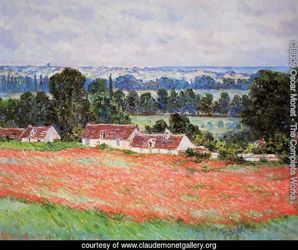 Poppy Field At Giverny