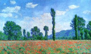Poppy Field In Giverny