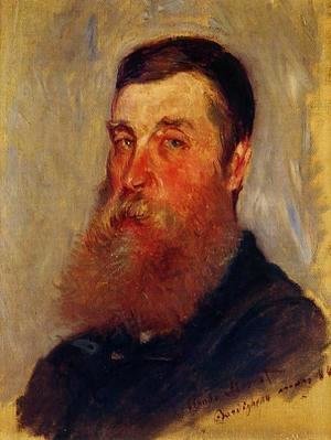 Claude Monet - Portrait Of An English Painter  Bordighera