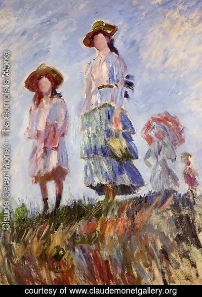 Claude Monet - Promenade (study)
