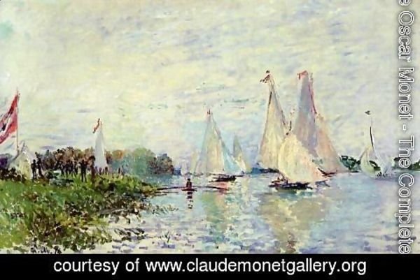 Claude Monet - Regatta At Argenteuil3