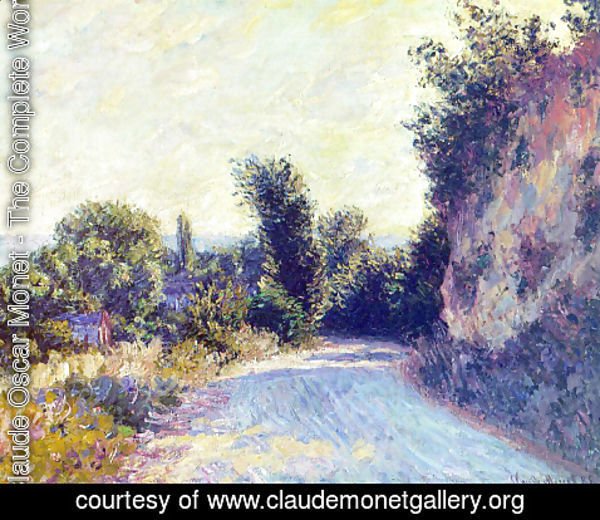 Claude Monet - Road Near Giverny
