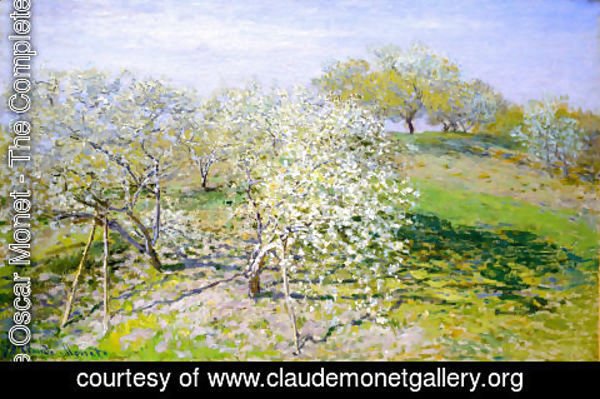 Claude Monet - Springtime Aka Apple Trees In Bloom