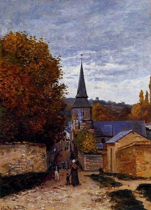 Claude Monet - Street In Saint Adresse