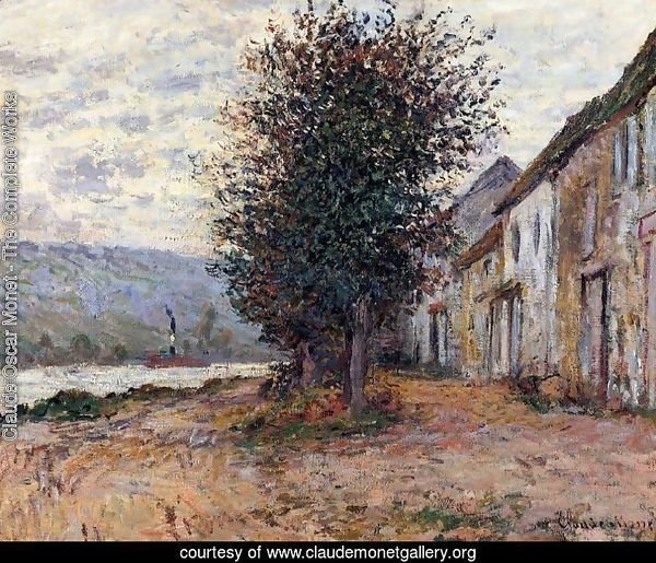 The Banks Of The Seine At   (Claude Oscar Monet   1878)