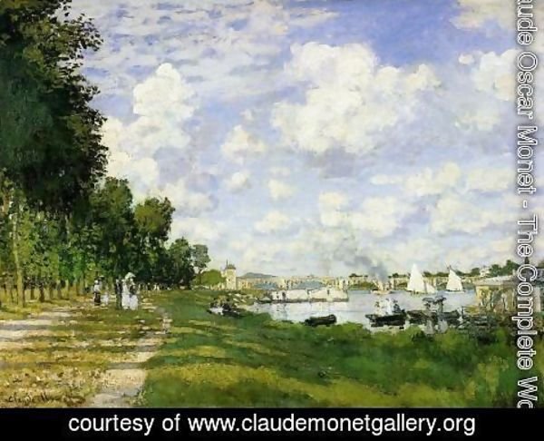 Claude Monet - The Basin At Argenteuil