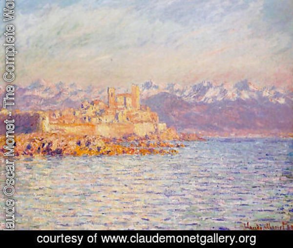 Claude Monet - The Bay Of Antibes