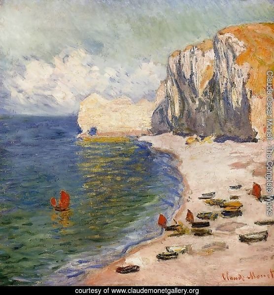 The Beach And The Falaise D Amont