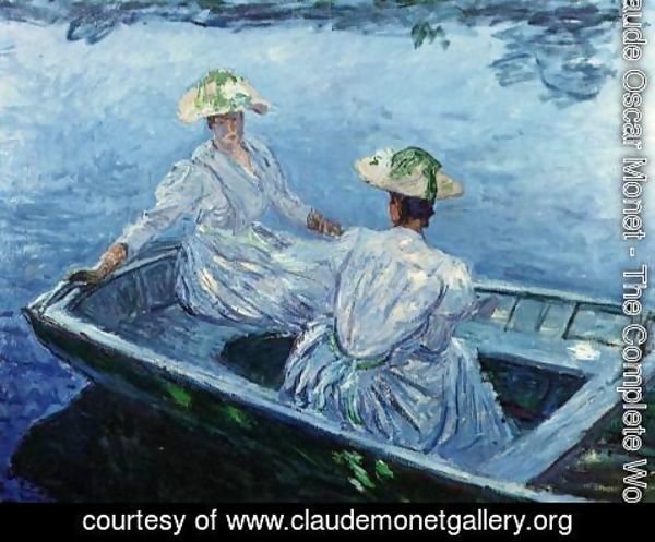 Claude Monet - The Blue Row Boat