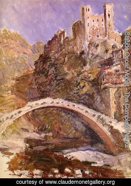 Claude Monet - The Castle At Dolceacqua