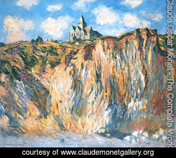 Claude Monet - The Church At Varengeville  Morning Effect