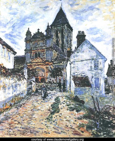 The Church At Vetheuil