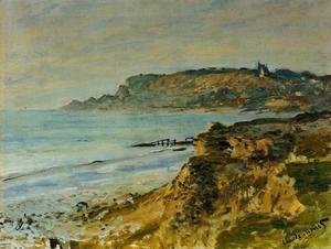Claude Monet - The Cliff At Sainte Adresse
