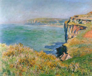Claude Monet - The Cliff At Varengeville