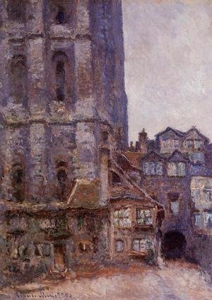 Claude Monet - The Cour D Albane  Grey Weather