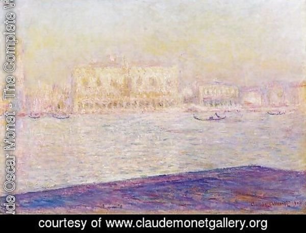 Claude Monet - The Doges Palace Seen From San Giorgio Maggiore2