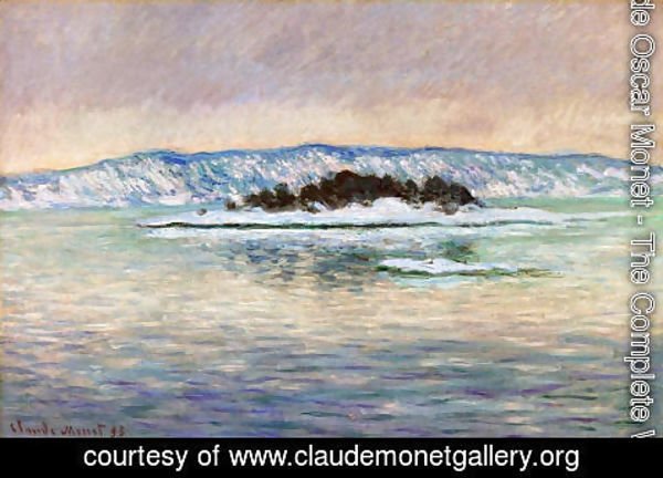 Claude Monet - The Fjord  Near Christiania