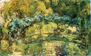 Claude Monet - The Footbridge Over The Water Lily Pone