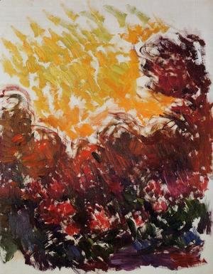 Claude Monet - The Garden At Giverny