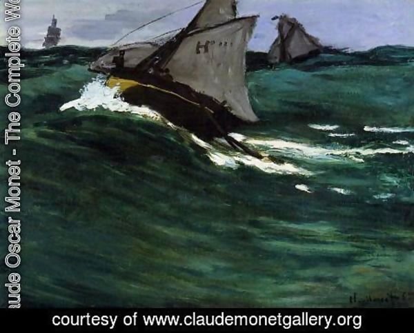 Claude Monet - The Green Wave