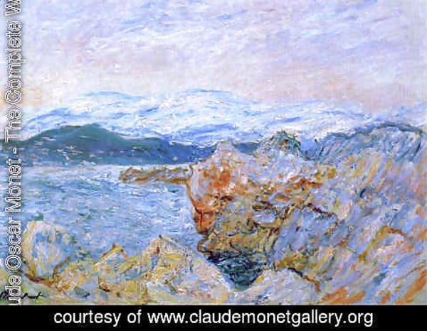Claude Monet - The Gulf Juan At Antibes