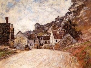 Claude Monet - The Hamlet Of Chantemesie At The Foot Of The Rock