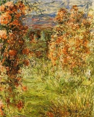 Claude Monet - The House Among The Roses